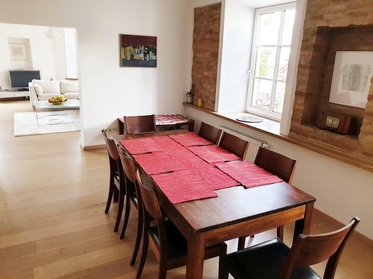 Exceptional Uzupis Bridge 3 Bedroom Apartment VNO Eksteriør billede