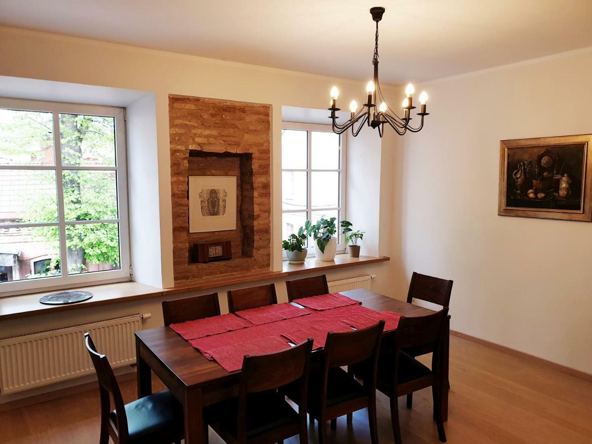 Exceptional Uzupis Bridge 3 Bedroom Apartment VNO Eksteriør billede